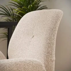 Ginny Boucle Swivel Office Chair -Home Luxe Studio 30886351 alt02