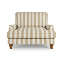 Beatrice Woven Stripe Snuggle Chair -Home Luxe Studio 30887227 alt05