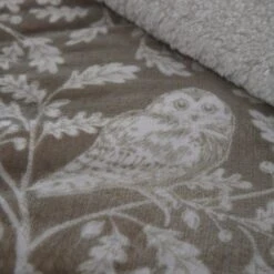 Dreams And Drapes Lodge Woodland Owls Duvet Cover And Pillowcase Set -Home Luxe Studio 30888525 alt02