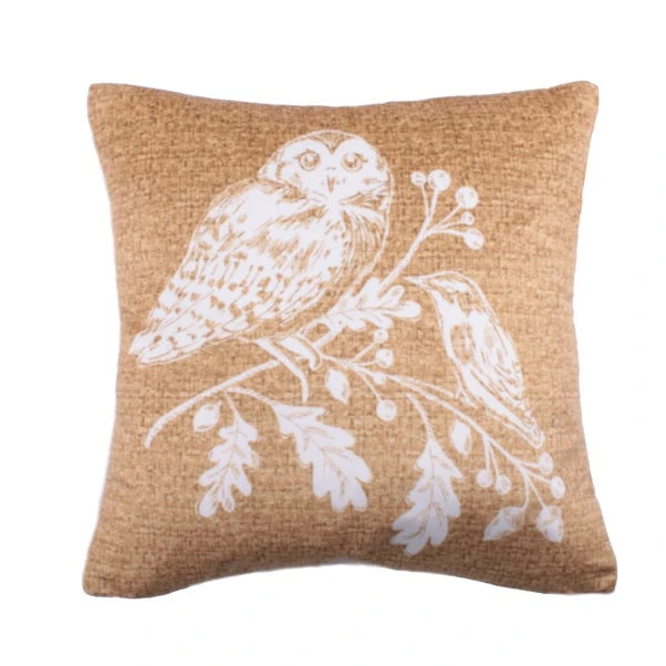 Lodge Woodland Owls Cushion 6 Lodge Woodland Owls Cushion - Image 4