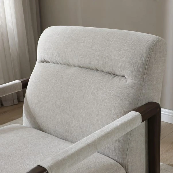 Myla Chenille Natural Accent Chair 4 Myla Chenille Natural Accent Chair - Image 2