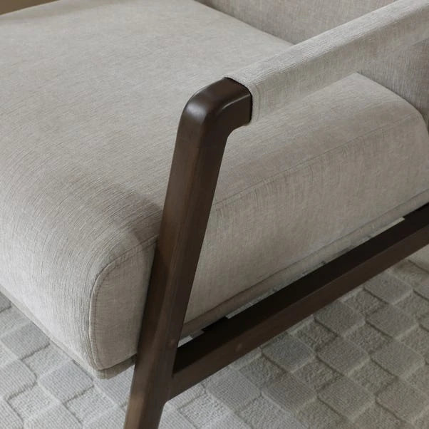 Myla Chenille Natural Accent Chair 5 Myla Chenille Natural Accent Chair - Image 3