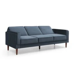 Brady Velvet Double Sofa Bed -Home Luxe Studio 30888957 alt07