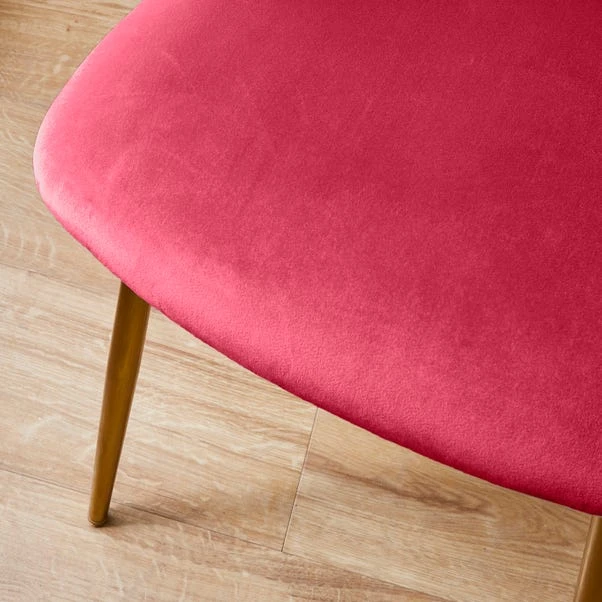 Kendall Dining Chair, Velvet 5 Kendall Dining Chair, Velvet - Image 3