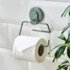 Wire Suction Toilet Roll Holder 2 Wire Suction Toilet Roll Holder -Home Luxe Studio 30890524