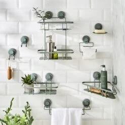 Wire Suction Toilet Roll Holder -Home Luxe Studio 30890524 alt09