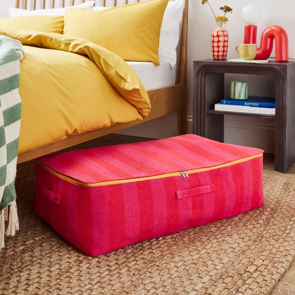 Elements Sutton Woven Stripe Underbed Storage Bag 6 Elements Sutton Woven Stripe Underbed Storage Bag - Image 4