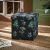 Marsh Botanical Cube Ottoman 2 Marsh Botanical Cube Ottoman -Home Luxe Studio 30890630