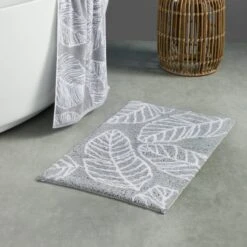 Fusion Matteo Grey Bath Mat 11 Fusion Matteo Grey Bath Mat -Home Luxe Studio 30890703
