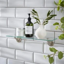 Lincoln Glass Shelf -Home Luxe Studio 30890767