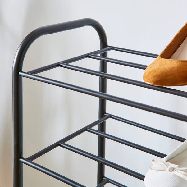 8 Tier Metal Shoe Rack 4 8 Tier Metal Shoe Rack - Image 2