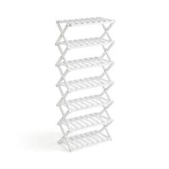 7 Tier Bamboo Shoe Rack 16 7 Tier Bamboo Shoe Rack -Home Luxe Studio 30891259 alt02