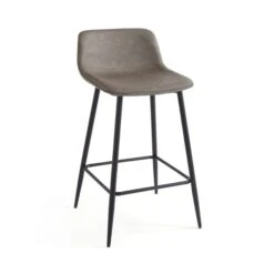 Jayden Counter Height Bar Stool, Faux Leather 27 Jayden Counter Height Bar Stool, Faux Leather -Home Luxe Studio 30891309 alt05