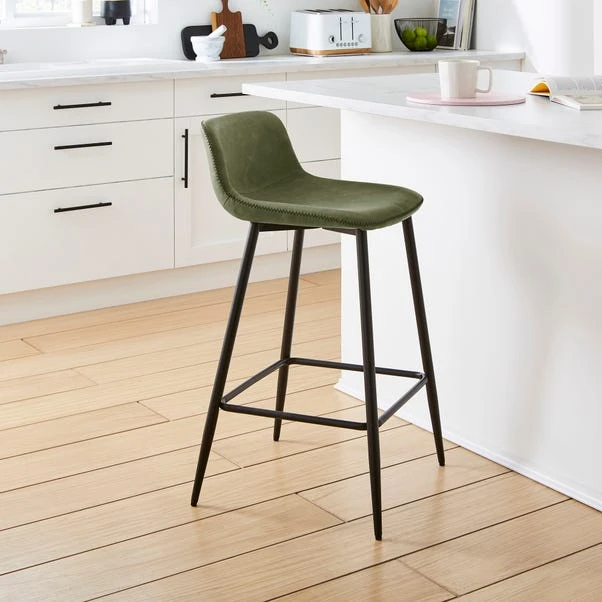 Jayden Counter Height Bar Stool, Faux Leather 18 Jayden Counter Height Bar Stool, Faux Leather - Image 16