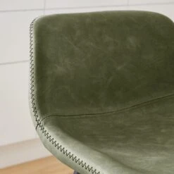 Jayden Counter Height Bar Stool, Faux Leather 38 Jayden Counter Height Bar Stool, Faux Leather -Home Luxe Studio 30891310 alt02