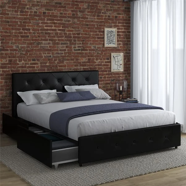 Dorel Home Dakota Bed With Storage 3 Dorel Home Dakota Bed With Storage