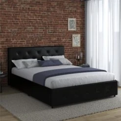 Dorel Home Dakota Bed With Storage 24 Dorel Home Dakota Bed With Storage -Home Luxe Studio 30891762 alt02