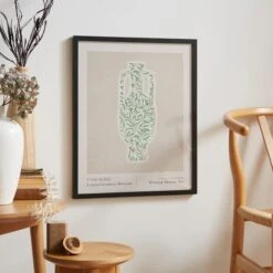 Vase Series No. 07 By William Morris Framed Print -Home Luxe Studio 30892092