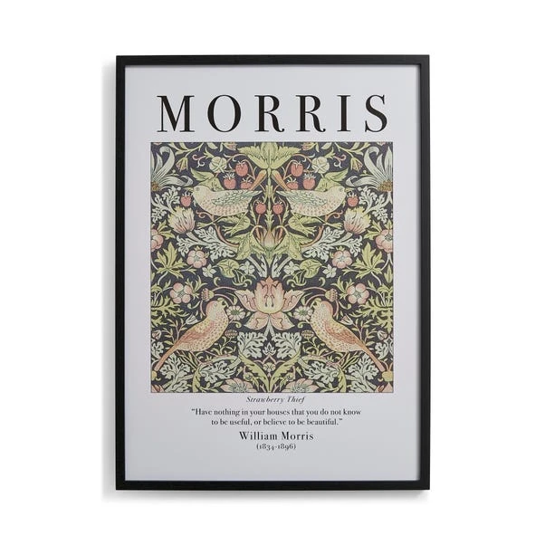 Strawberry Thief By William Morris Framed Print 8 Strawberry Thief By William Morris Framed Print - Image 6