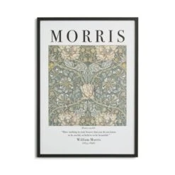 Honeysuckle By William Morris Framed Print -Home Luxe Studio 30892103 alt02