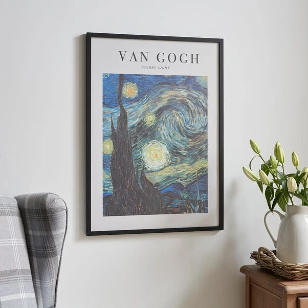 Starry Night By Van Gogh Framed Print 3 Starry Night By Van Gogh Framed Print
