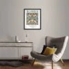 Strawberry Thief By William Morris Framed Print -Home Luxe Studio 30892119