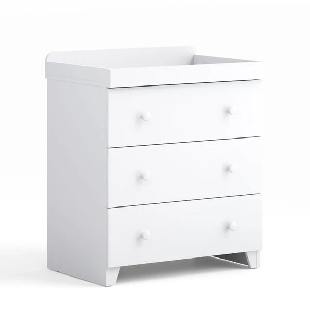 Little Acorns Classic 3 Drawer Chest And Wardrobe Nursery Set 10 Little Acorns Classic 3 Drawer Chest And Wardrobe Nursery Set - Image 8