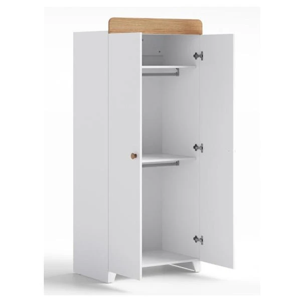 Little Acorns Classic Oak Effect 3 Drawer Chest And Wardrobe Nursery Set 13 Little Acorns Classic Oak Effect 3 Drawer Chest And Wardrobe Nursery Set - Image 11