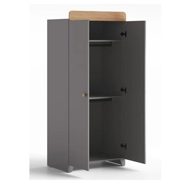 Little Acorns Classic Oak Effect 3 Drawer Chest And Wardrobe Nursery Set 7 Little Acorns Classic Oak Effect 3 Drawer Chest And Wardrobe Nursery Set - Image 5