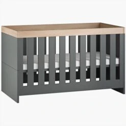 Little Acorns Burlington Cot Bed And 3 Drawer Chest Nursery Set -Home Luxe Studio 30892466 alt01