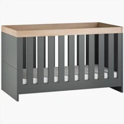 Little Acorns Burlington Cot Bed And 3 Drawer Chest Nursery Set -Home Luxe Studio 30892466 alt02