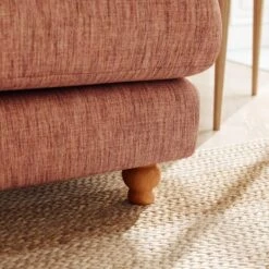 Martha Faux Linen Snuggle Chair -Home Luxe Studio 30892926 alt04