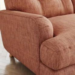 Martha Faux Linen Snuggle Chair -Home Luxe Studio 30892926 alt05