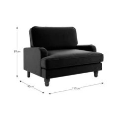 Beatrice Matte Velvet Snuggle Sofa 15 Beatrice Matte Velvet Snuggle Sofa -Home Luxe Studio 30893211 alt09