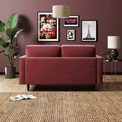 Zoe Velvet 2 Seater Sofa 24 Zoe Velvet 2 Seater Sofa -Home Luxe Studio 30893221 alt02