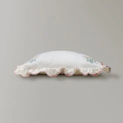 Primrose Floral Ruffle Edge Rectangular Cushion 11 Primrose Floral Ruffle Edge Rectangular Cushion -Home Luxe Studio 30893264 alt03