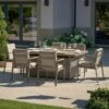 Stockholm 6 Seater Garden Dining Set 2 Stockholm 6 Seater Garden Dining Set -Home Luxe Studio 30893519