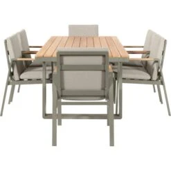 Stockholm 6 Seater Garden Dining Set 13 Stockholm 6 Seater Garden Dining Set -Home Luxe Studio 30893519 alt02