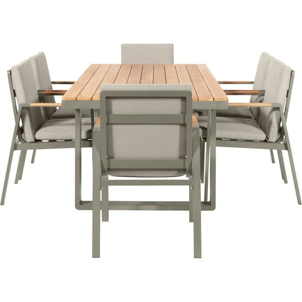 Stockholm 6 Seater Garden Dining Set 5 Stockholm 6 Seater Garden Dining Set - Image 3