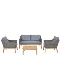 Larissa Kubu Rattan Lounge Set -Home Luxe Studio 30893668 alt01