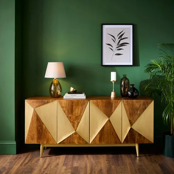 Zadie Extra Wide Sideboard, Mango Wood 3 Zadie Extra Wide Sideboard, Mango Wood