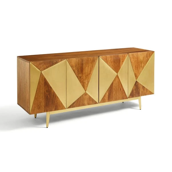 Zadie Extra Wide Sideboard, Mango Wood 7 Zadie Extra Wide Sideboard, Mango Wood - Image 5