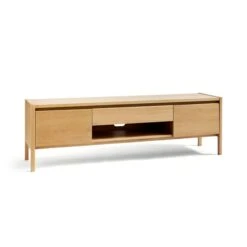 Elements Holmes Extra Wide TV Unit For TVs Up To 80", Oak 15 Elements Holmes Extra Wide TV Unit For TVs Up To 80", Oak -Home Luxe Studio 30893746 alt08