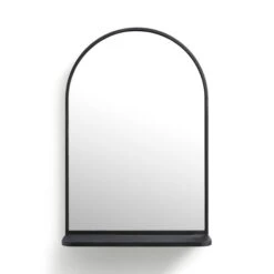 Arched Wall Mirror With Shelf 16 Arched Wall Mirror With Shelf -Home Luxe Studio 30893754 alt02