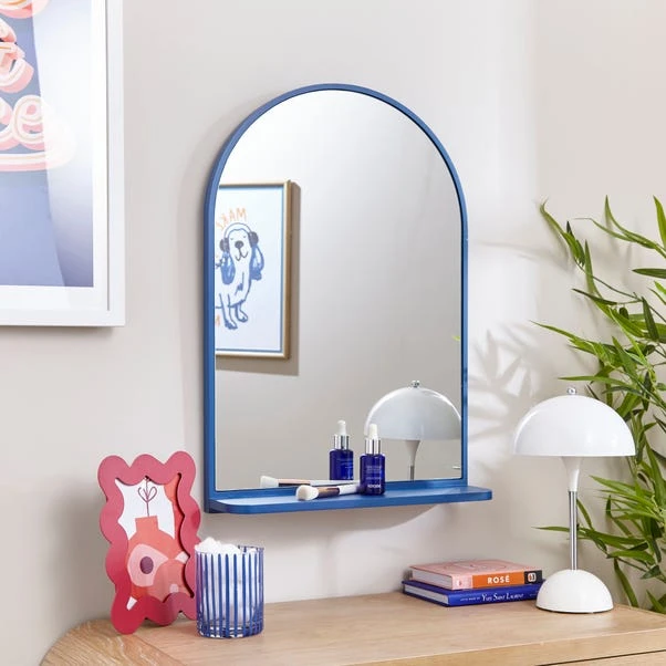 Arched Wall Mirror With Shelf 9 Arched Wall Mirror With Shelf - Image 7