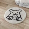Disney Winnie The Pooh Circle Bath Mat 1 Disney Winnie The Pooh Circle Bath Mat -Home Luxe Studio 30894528
