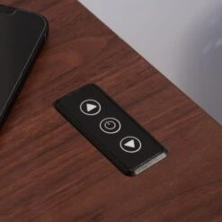 X Rocker Living Woodgrain Desk With Wireless Charging, 140x60cm 23 X Rocker Living Woodgrain Desk With Wireless Charging, 140x60cm -Home Luxe Studio 30895062 alt03