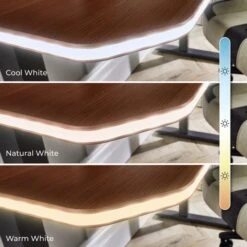 X Rocker Living Woodgrain Desk With Wireless Charging, 140x60cm 25 X Rocker Living Woodgrain Desk With Wireless Charging, 140x60cm -Home Luxe Studio 30895062 alt05