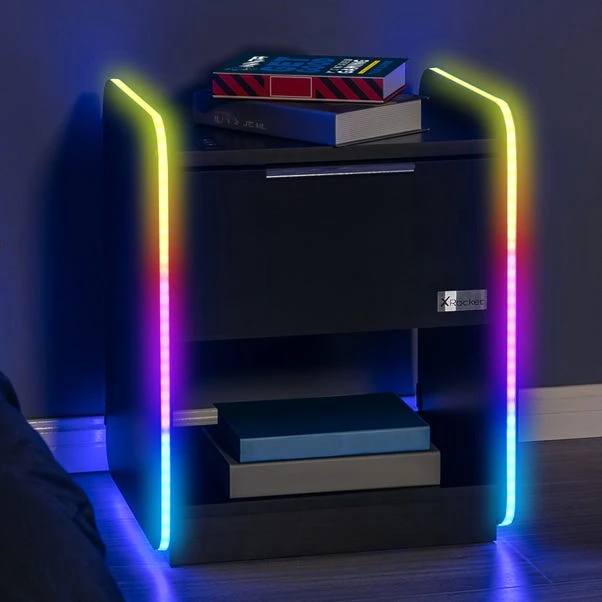 X Rocker Electra Desk With Wireless Charging And LED Lights 7 X Rocker Electra Desk With Wireless Charging And LED Lights - Image 5