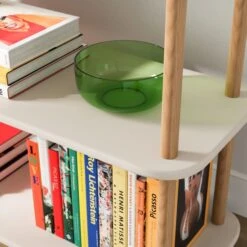 Elements Miller Low Bookcase, Stone 11 Elements Miller Low Bookcase, Stone -Home Luxe Studio 30895134 alt02